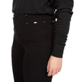Black - Close up - Trespass Womens-Ladies Rooted Trousers