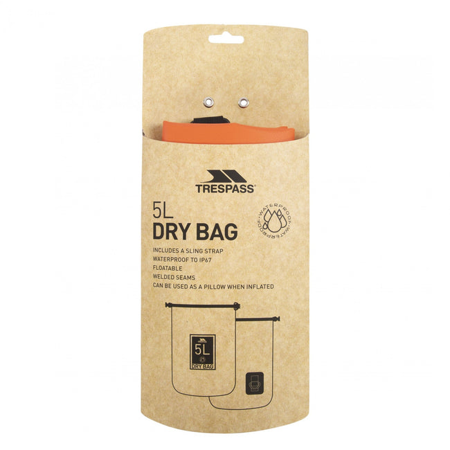 Warm Orange - Pack Shot - Trespass Sunrise Dry Bag