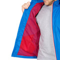 Blue - Close up - Trespass Mens Briar Waterproof Jacket