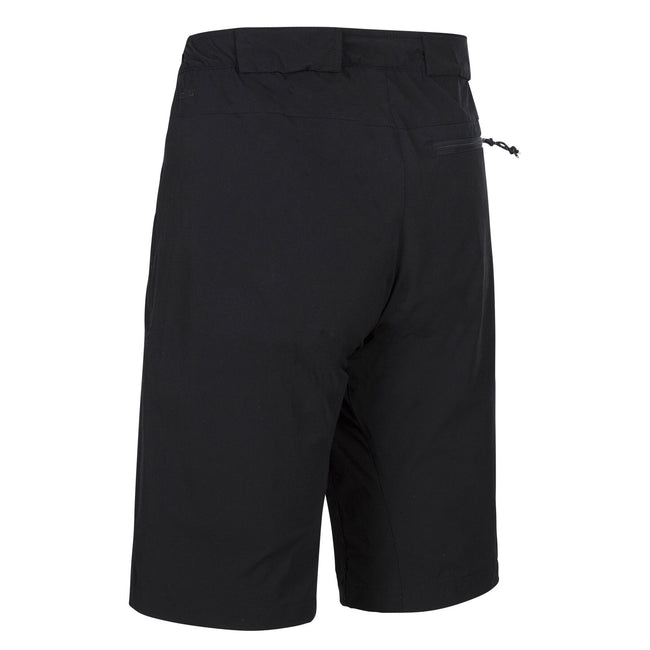 Black - Back - Trespass Mens Kilcoo DLX Shorts