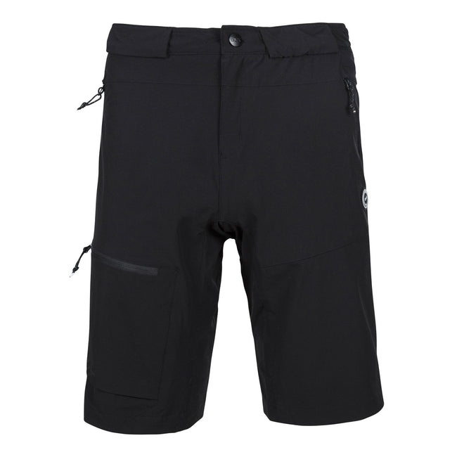 Black - Front - Trespass Mens Kilcoo DLX Shorts