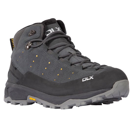 Graphite - Front - Trespass Mens Colden Suede Winter Walking Boots