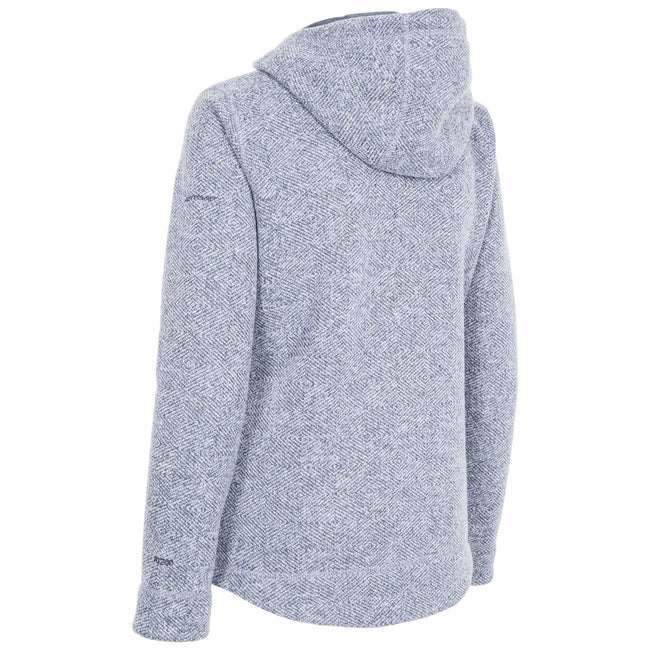 Denim Blue - Back - Trespass Childrens-Kids Reserve Fleece Full Zip Hoodie
