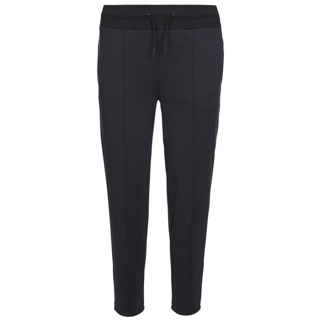 Black - Front - Trespass Womens-Ladies Orissa Ribbed Jogging Bottoms