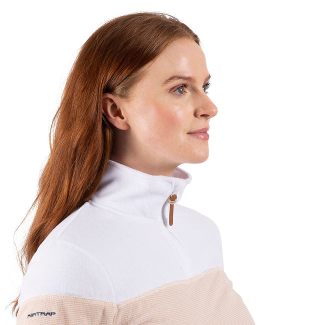 Pale Blush - Pack Shot - Trespass Womens-Ladies Puglia Fleece Top