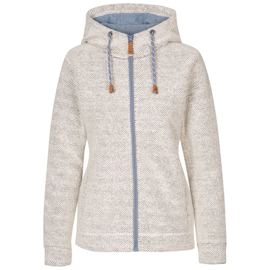 Off White - Front - Trespass Womens-Ladies Ronee Hoodie