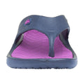Navy-Purple Orchid - Side - Trespass Womens-Ladies Carina Sandals