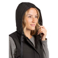 Black - Side - Trespass Womens-Ladies Juniper Padded Gilet
