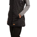 Black - Pack Shot - Trespass Womens-Ladies Juniper Padded Gilet