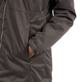 Dark Grey Marl - Side - Trespass Womens-Ladies Wintry Padded Jacket