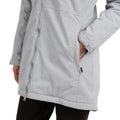 Grey Marl - Side - Trespass Womens-Ladies Wintry Padded Jacket