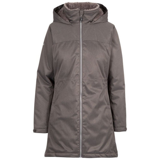 Dark Grey Marl - Front - Trespass Womens-Ladies Wintry TP75 Waterproof Jacket