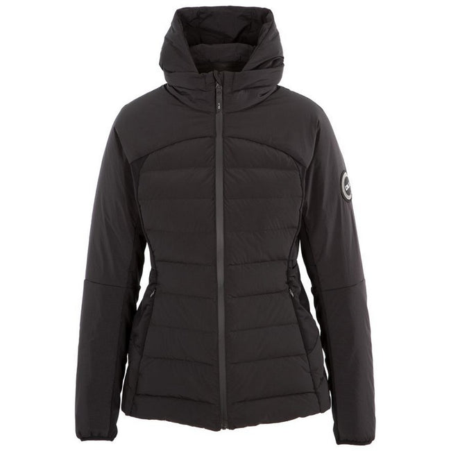 Black - Front - Trespass Womens-Ladies Clientella DLX Down Jacket