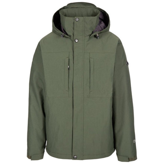 Ivy - Front - Trespass Mens Discott Waterproof Jacket