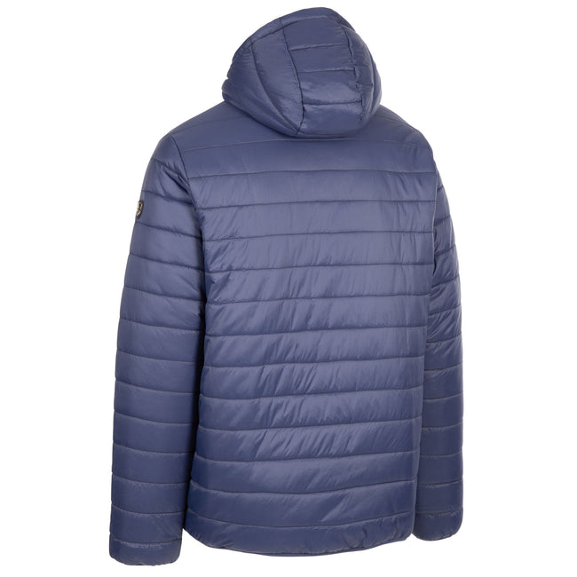 Navy - Back - Trespass Mens Senby Reversible Jacket