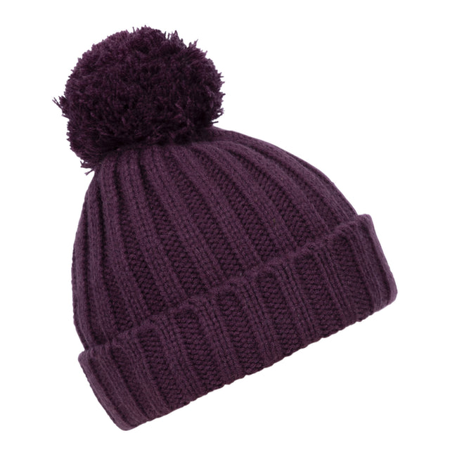 Potent Purple - Lifestyle - Trespass Childrens-Kids Thorns Bobble Hat