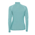 Pewter-Teal Mist - Back - Trespass Womens-Ladies Gina Base Layer Top