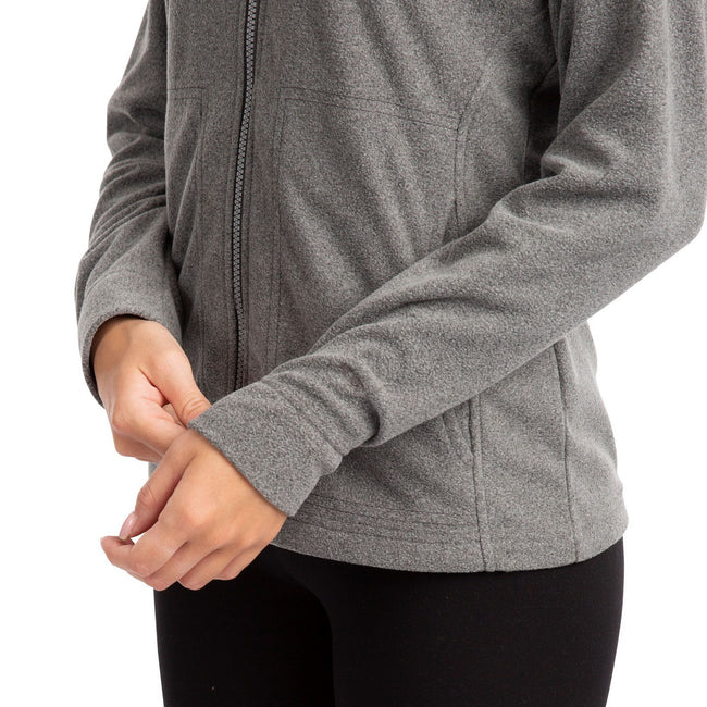Grey Marl - Lifestyle - Trespass Womens-Ladies Reckon AT100 Fleece Jacket