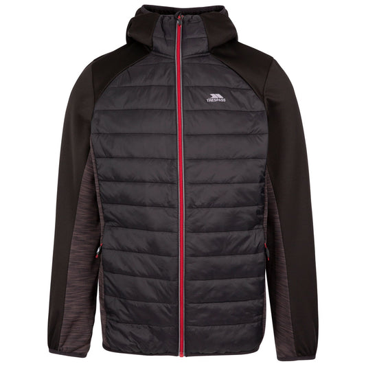 Black - Front - Trespass Mens Darwood TP50 Active Jacket
