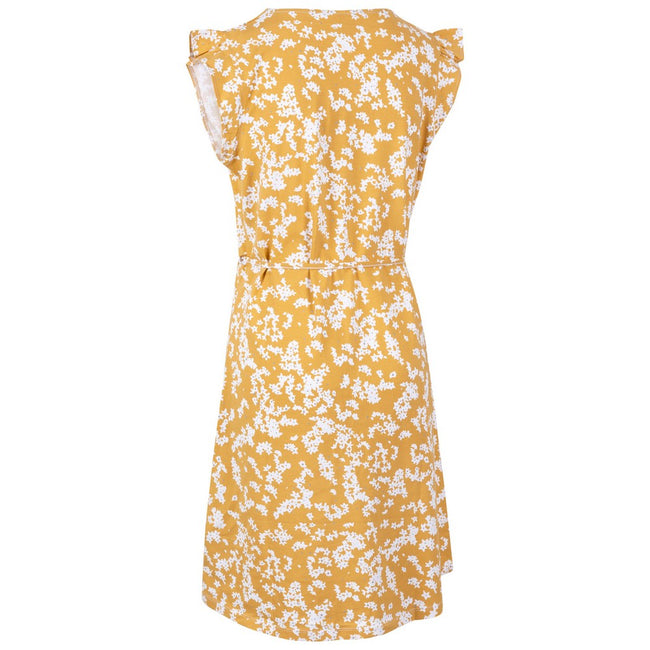 Honeybee - Back - Trespass Womens-Ladies Holly Ditsy Print Short-Sleeved Dress