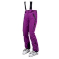 Wild Purple - Front - Trespass Womens-Ladies Marisol II DLX Waterproof Ski Trousers