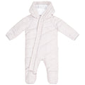 Pale Grey - Front - Trespass Baby Adorable Snowsuit
