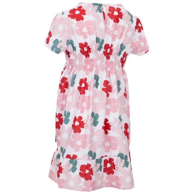 Red - Back - Trespass Girls Ever So Casual Dress