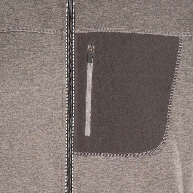 Dark Grey - Side - Trespass Mens Radnage Marl AT200 Fleece Jacket