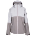 Platinum - Front - Trespass Womens-Ladies Quincy DLX Waterproof Jacket