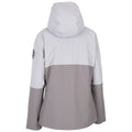 Platinum - Back - Trespass Womens-Ladies Quincy DLX Waterproof Jacket