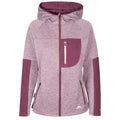 Damson Marl - Front - Trespass Womens-Ladies Trullo Melange AT200 Fleece Jacket