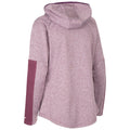 Damson Marl - Back - Trespass Womens-Ladies Trullo Melange AT200 Fleece Jacket