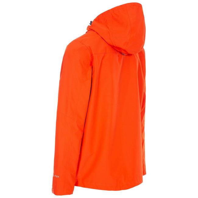 Flame Orange - Back - Trespass Mens Rakenfard TP75 Waterproof Jacket