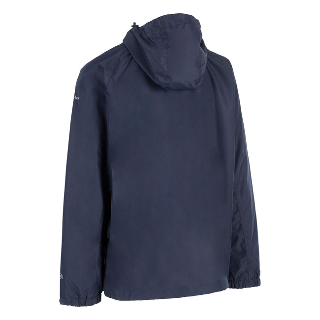 Navy - Back - Trespass Mens Tarrant TP75 Waterproof Jacket