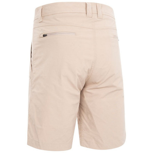 Oatmeal - Back - Trespass Mens Moncliffe TP75 Casual Shorts