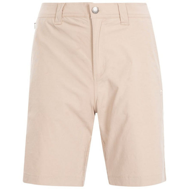 Oatmeal - Front - Trespass Mens Moncliffe TP75 Casual Shorts