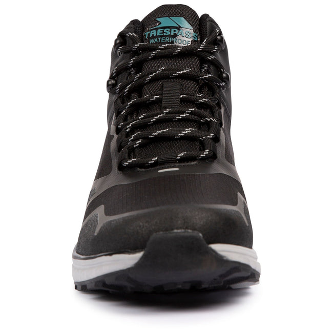 Black - Pack Shot - Trespass Mens Evander Walking Boots