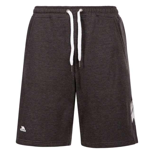 Dark Grey - Front - Trespass Childrens-Kids Lance Marl Shorts