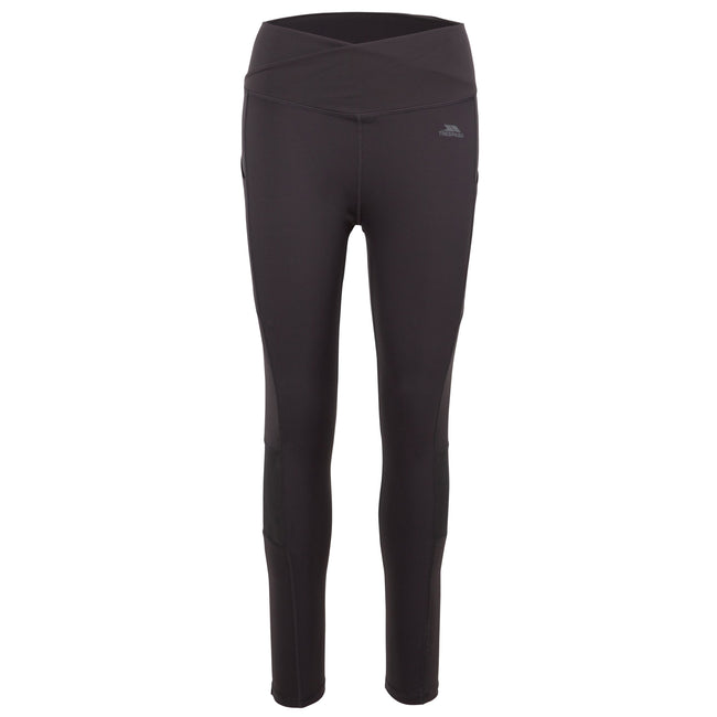 Dark Grey - Front - Trespass Womens-Ladies Bibi Active Leggings