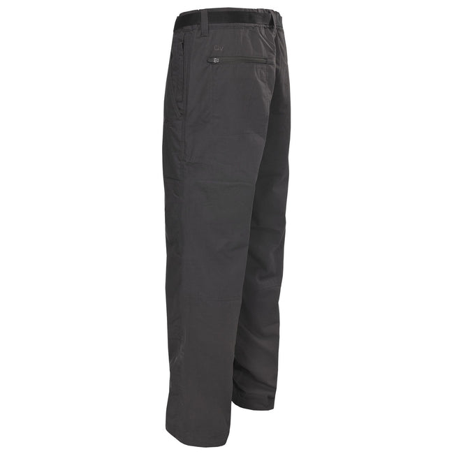 Khaki - Back - Trespass Mens Clifton TP75 Cargo Trousers