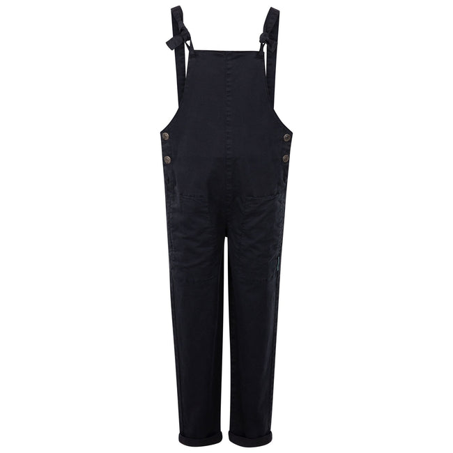 Navy - Front - Trespass Childrens-Kids Earnest Dungarees