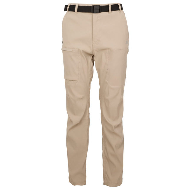 Oatmilk - Front - Trespass Mens Garsdale Trousers
