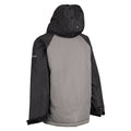 Storm Grey - Back - Trespass Childrens-Kids Discover Contrast Zip Jacket
