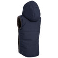 Dark Grey Marl - Back - Trespass Childrens-Kids Obtain Reversible Gilet
