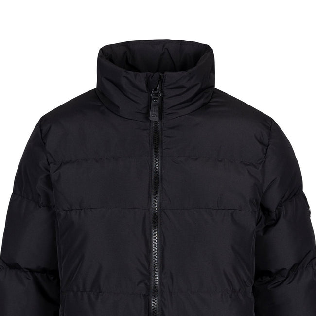 Black - Side - Trespass Womens-Ladies Harding Padded Jacket