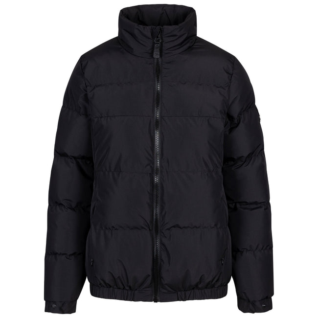 Black - Front - Trespass Womens-Ladies Harding Padded Jacket