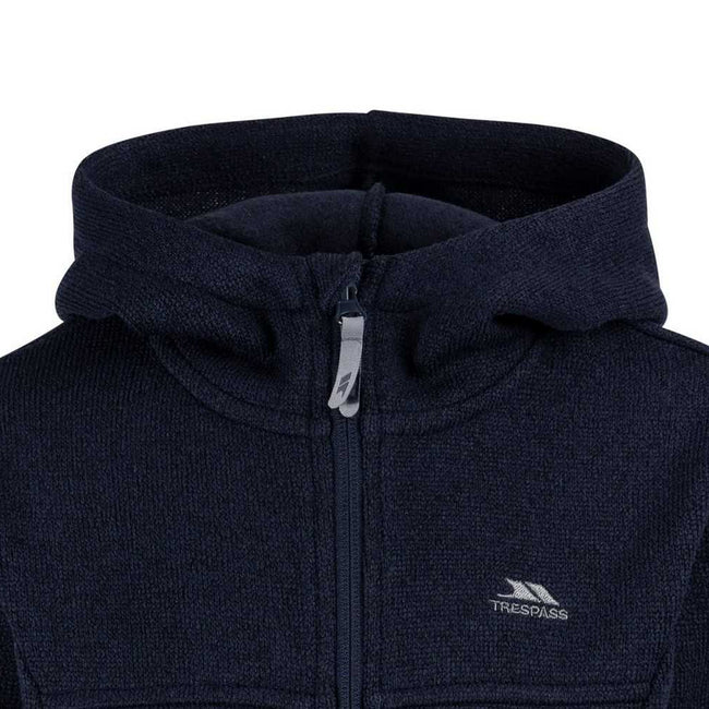 Navy - Lifestyle - Trespass Childrens-Kids Donny Fleece Top