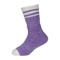 Purple Marl - Lifestyle - Trespass Childrens-Kids Vic Anti-Blister Boot Socks