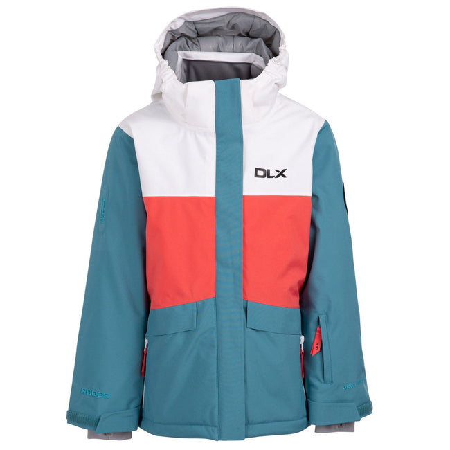 Storm Blue - Front - Trespass Childrens-Kids Eliza DLX Ski Jacket