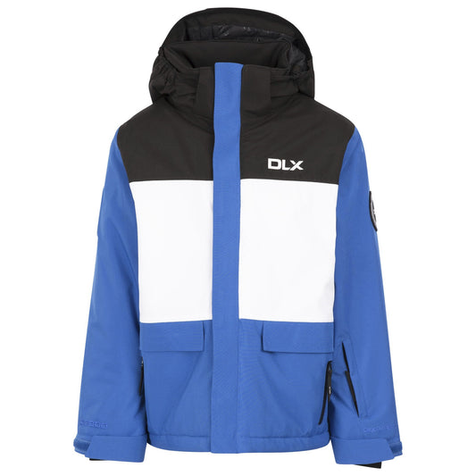Blue - Front - Trespass Childrens-Kids Garcia DLX Ski Jacket